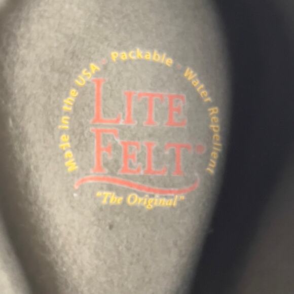 Renegade Lite Felt Wool Hat Packable Water Repellant Made in USA Size Small - Picture 8 of 13